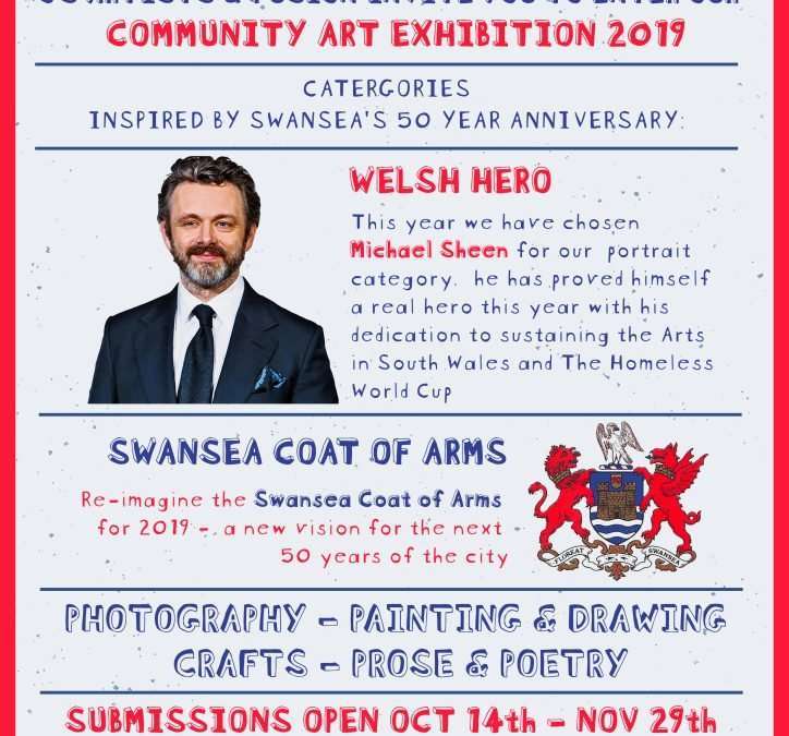 Stitch a Coat of Arms  or a Michael Sheen .. FREE Workshop